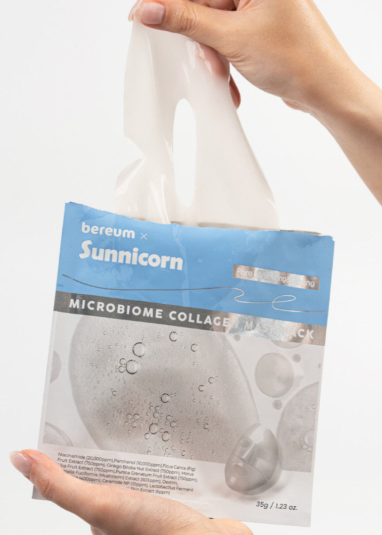 Bereum Microbiome Collagen Mask (4 x 34 g)