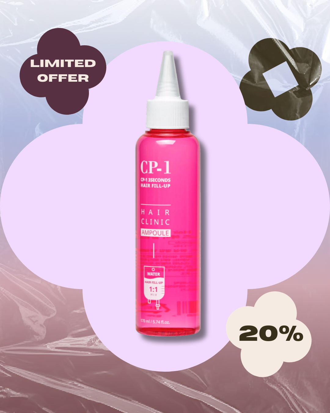 CP-1 3 Seconds Hair Fill-up 170 ml