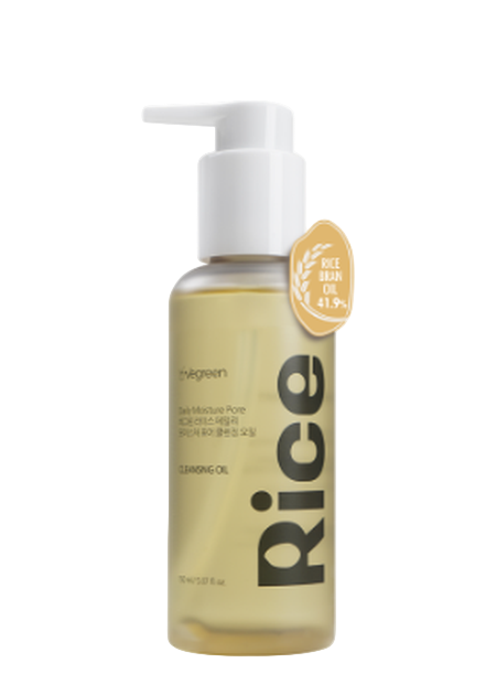 vegreen Rice Daily Moisture Pore Cleansing Oil 150 ml flaska