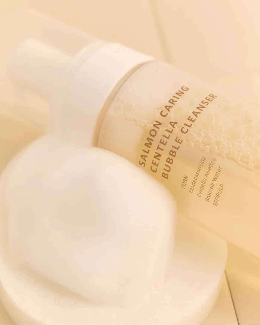 Salmon Caring Centella Bubble Cleanser