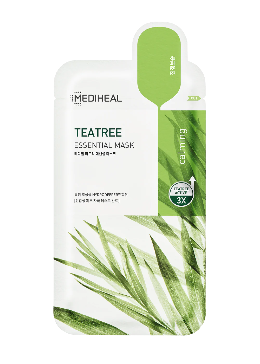 Bild på Mediheal Teatree Mask förpackning