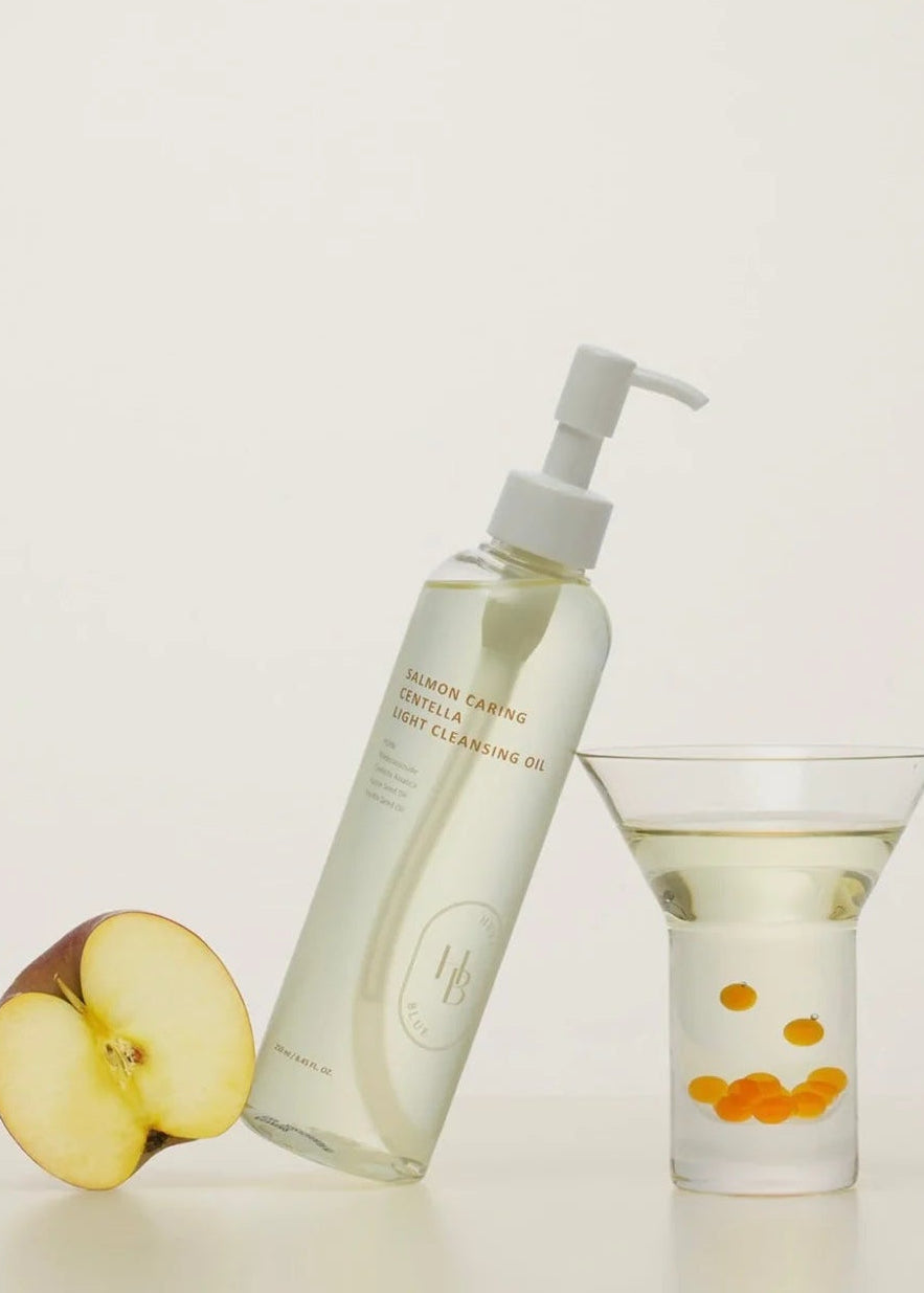 heveblue salmon centella cleansing oil