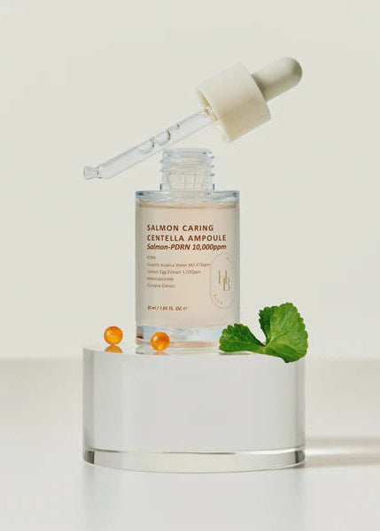 heveblue salmon centella serum visual